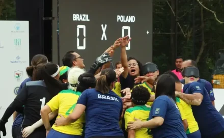 Ribercon - Estreante, Brasil avança às semifinais do Mundial de futebol de cegas